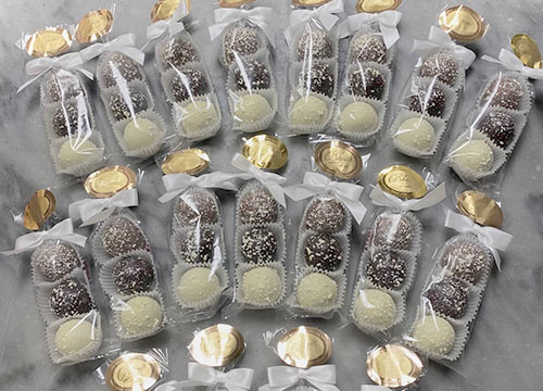 wrapped truffles